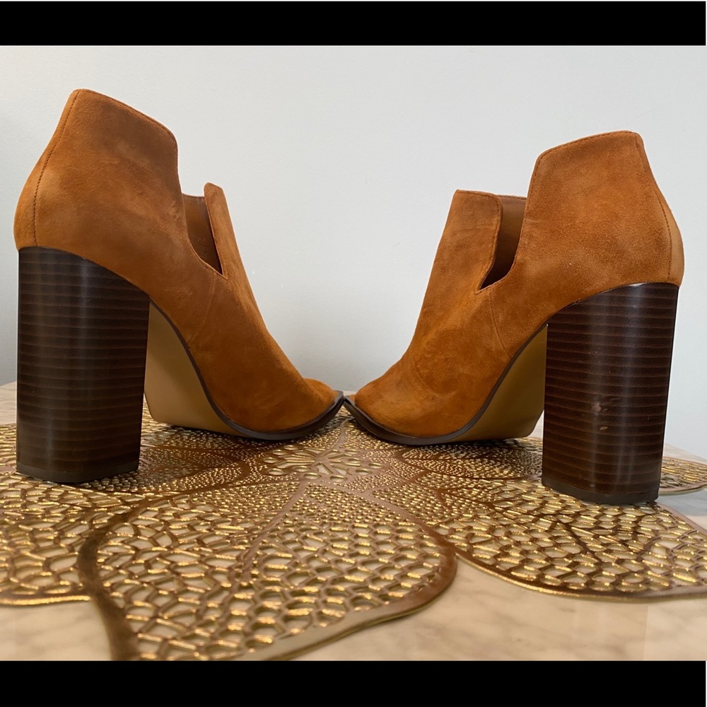 Suede Zara Block Heels - Picture 3 of 5